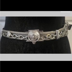 Very Rare Gianni Versace Medusa head Metal Chain Belt